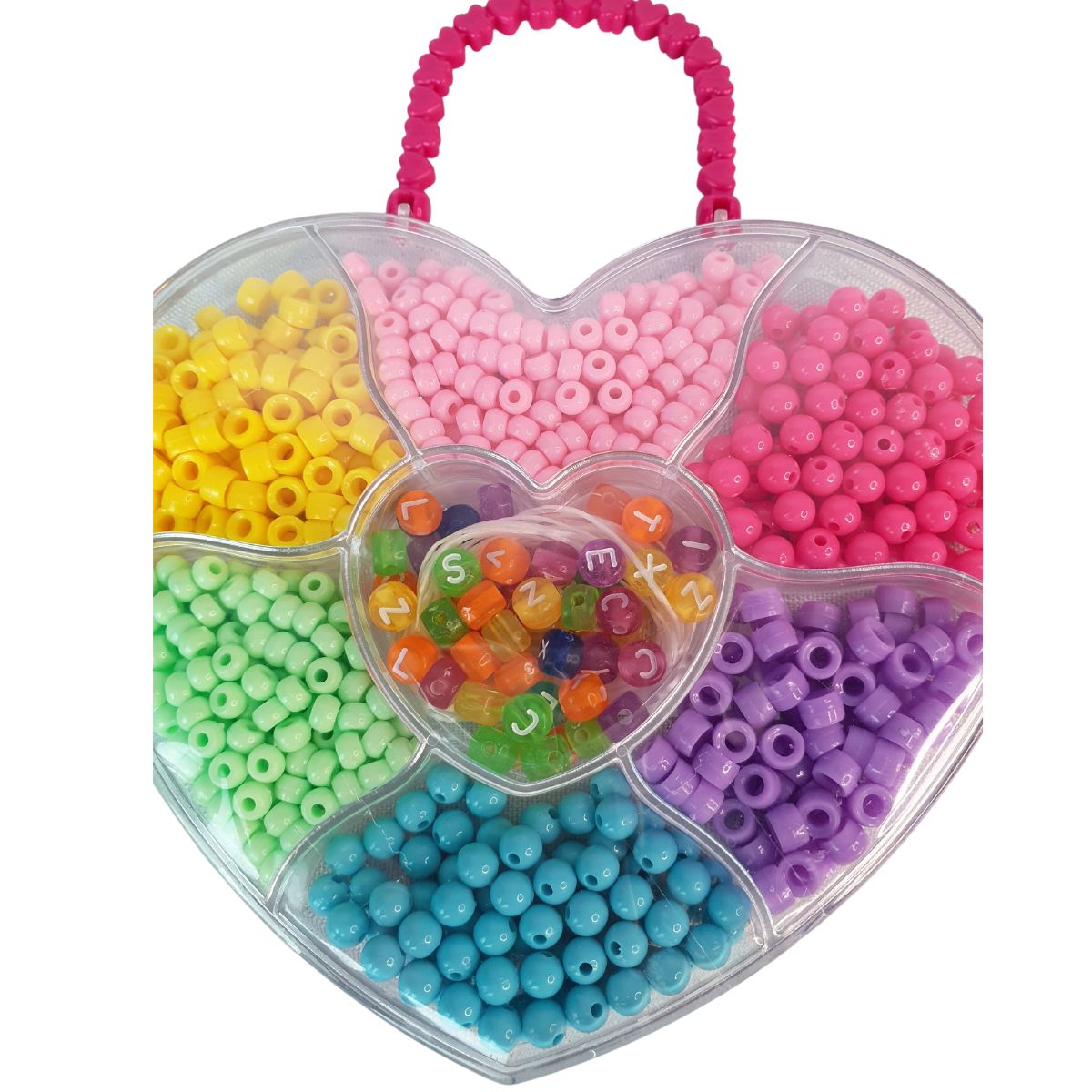 Kit 3 Pocket Miçangas Infantil Para Acessórios - Dm Toys Kit 3 Pocket Miçangas Infantil Para Acessórios - Dm Toys